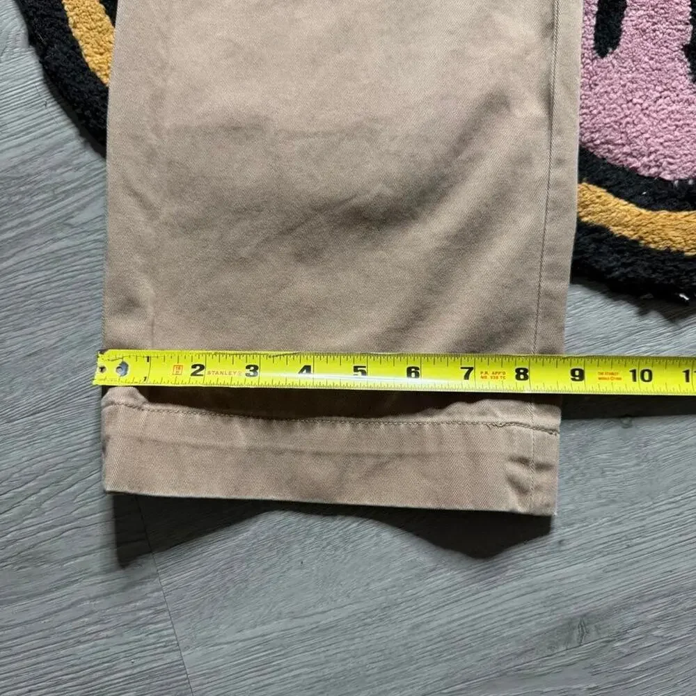 Vintage Y2K Polo Ralph Lauren Ethan Double Pleated Chino Pants 38x34 Tan